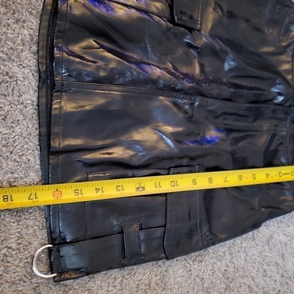 FOREVER 21 Vegan Leather Mini Skirt - Picture 6 of 7